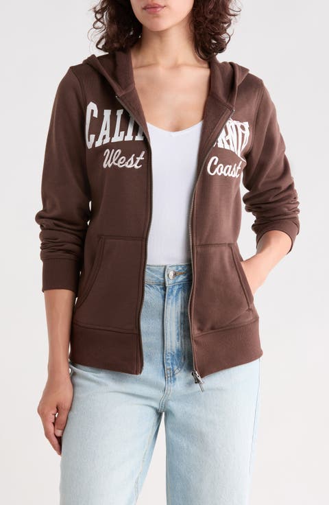 Fitted Zip Up Hoodie
