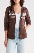 Madden Girl Fitted Zip Up Hoodie