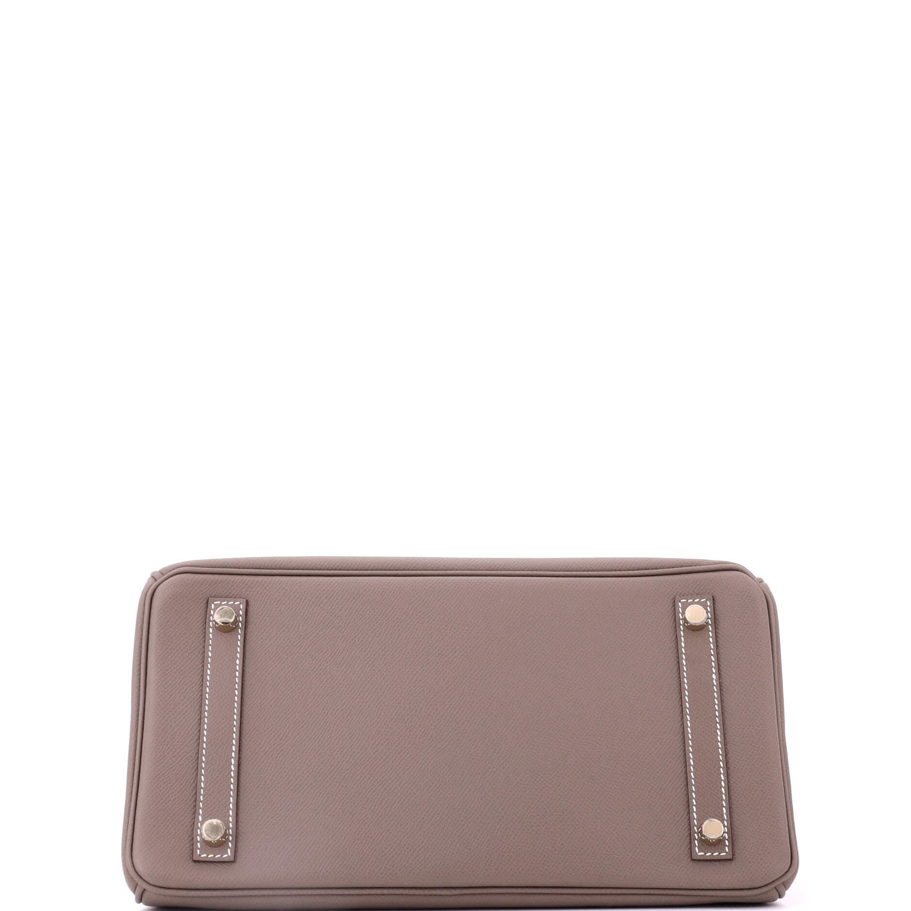 Pre-Owned Hermes Birkin Handbag Grey Epsom with Gold Hardware 30, Alternate, color, Etoupe