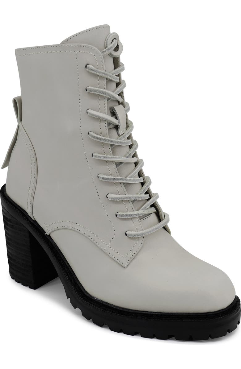 Artisan Crafted By Zigi Semi High Lace-Up Boot, Main, color, Cream Leather