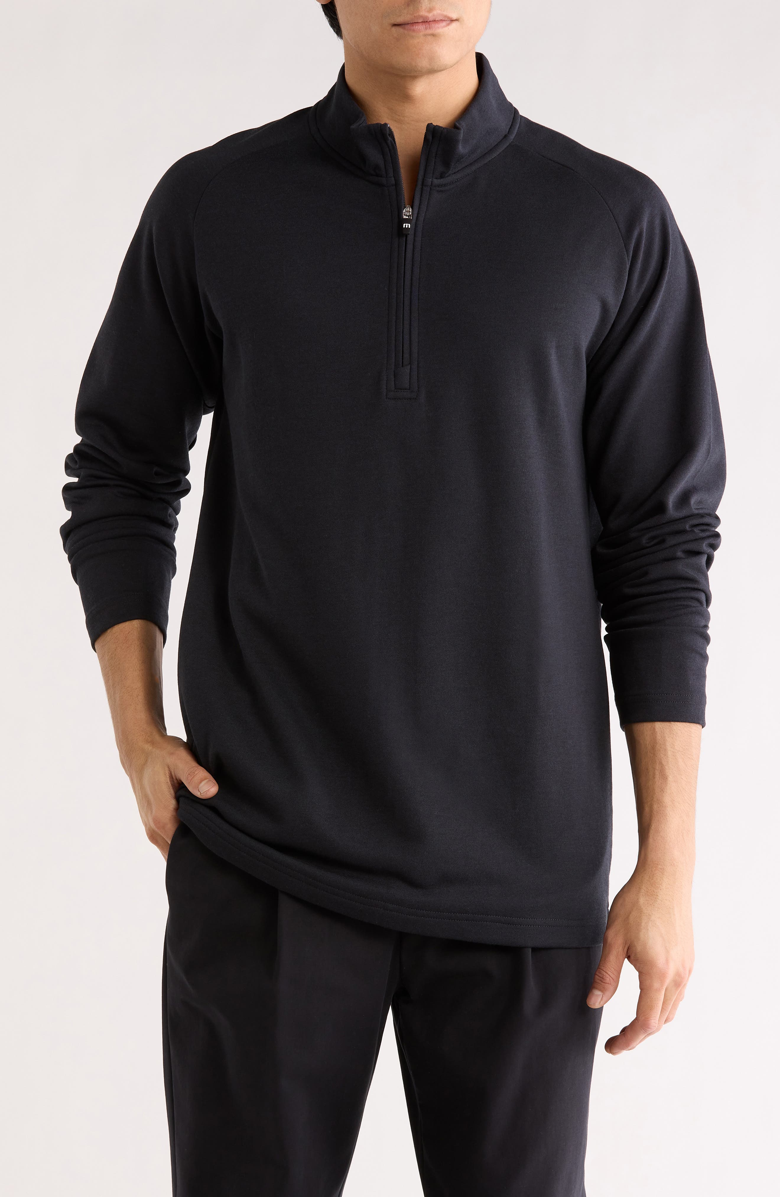 TravisMathew Upgraded Quarter Zip Pullover