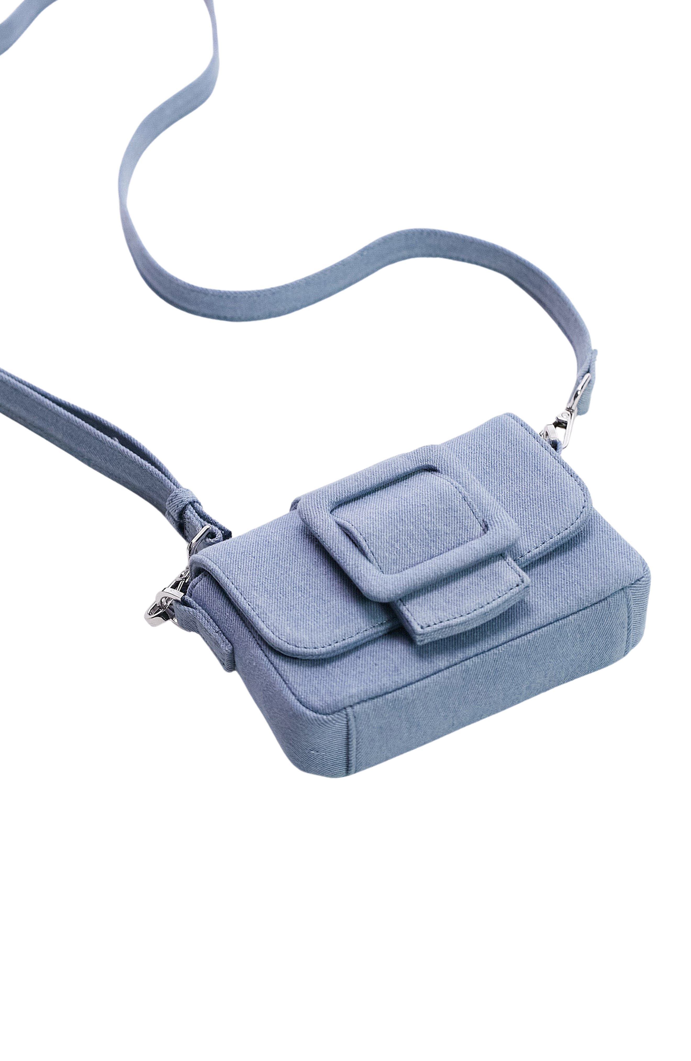 Flora Mini Crossbody Bag, Alternate, color, LIGHT BLUE