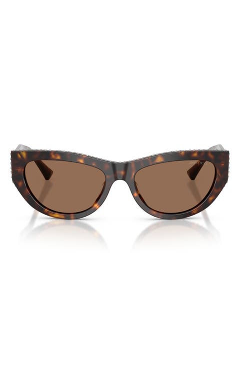 54mm Cat Eye Sunglasses