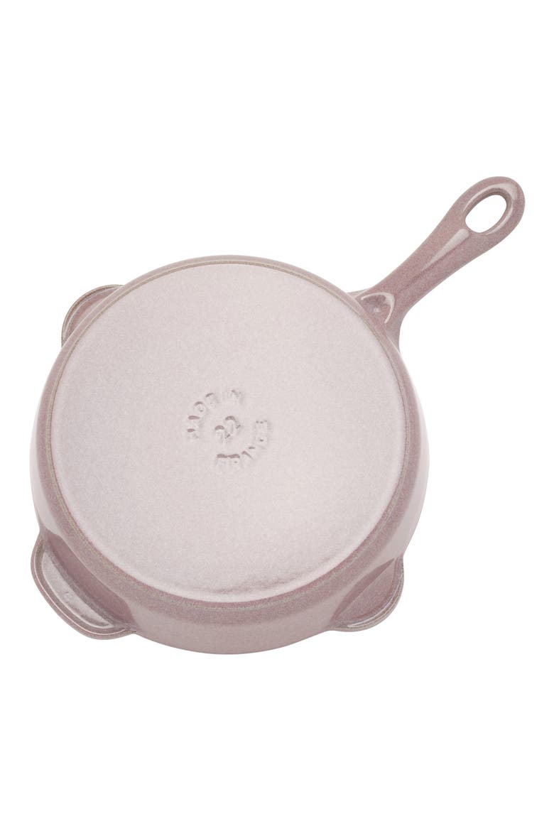 8.5-Inch Enameled Cast Iron Traditional Deep Skillet, Alternate, color, LILAC
