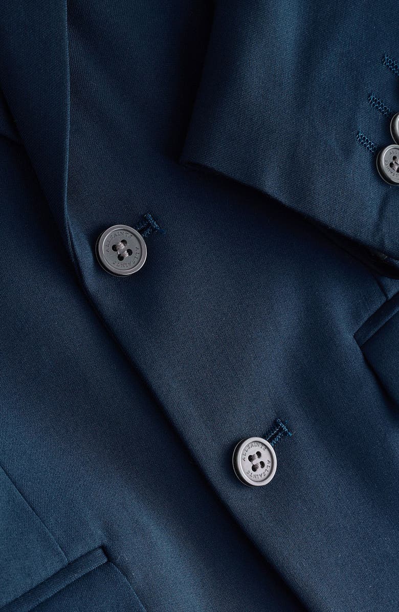 smALLSAINTS by ALLSAINTS Kids' Slim Fit Solid Navy Stretch Sport Coat, Alternate, color,