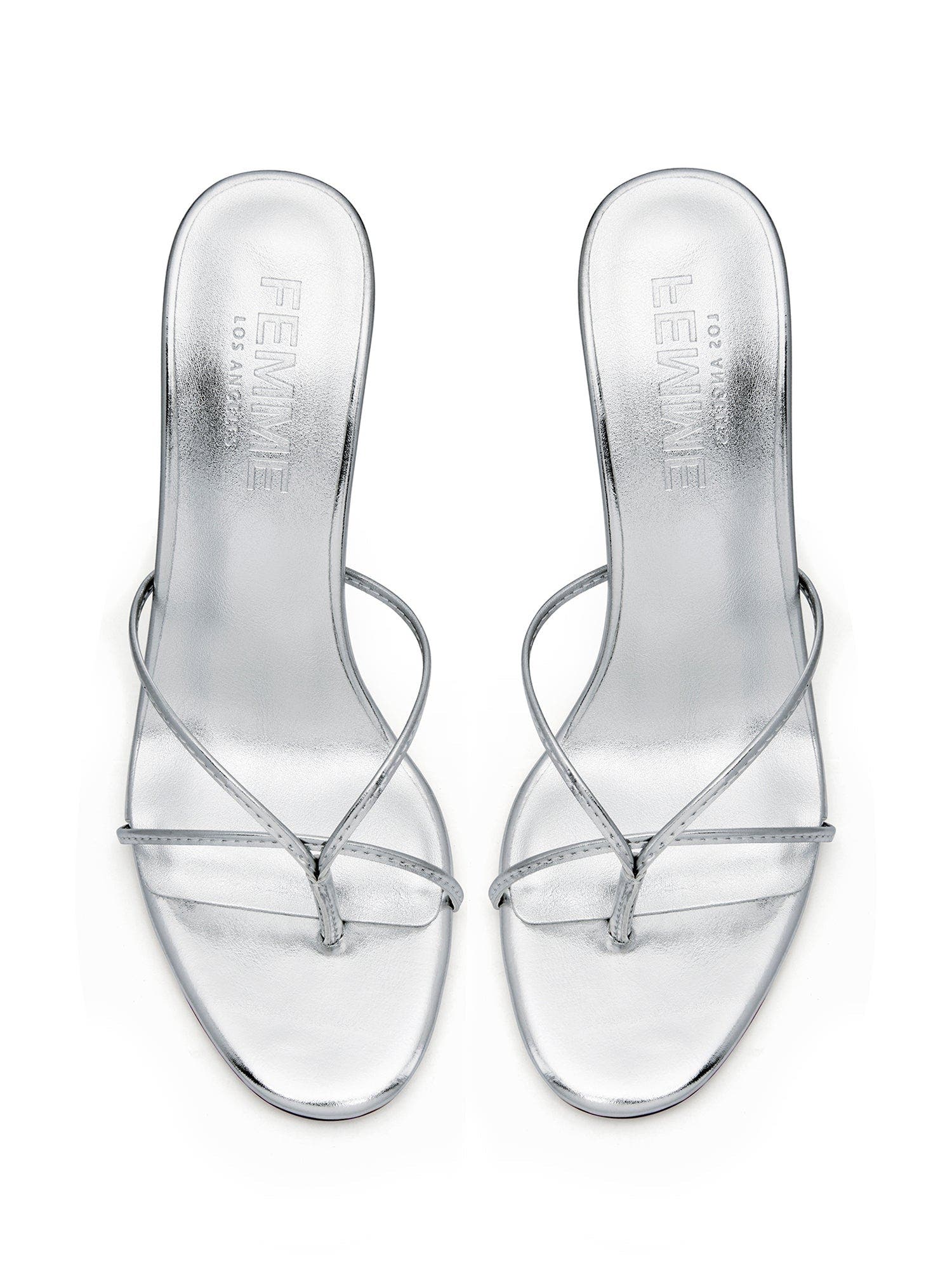 FEMME Sicilian Mule, Alternate, color, Platinum