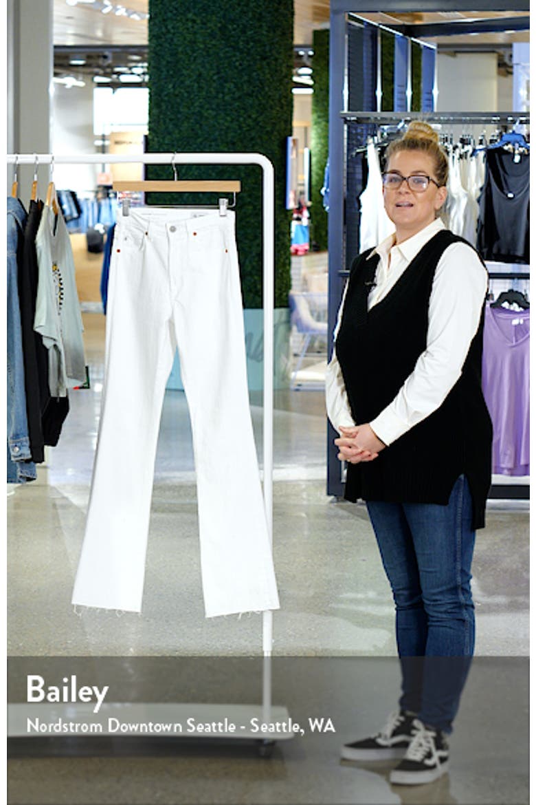 Alexxis High Waist Flare Leg Jeans video