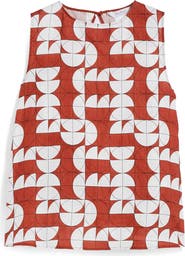 Max Mara Leisure Giusy Print Sleeveless Top