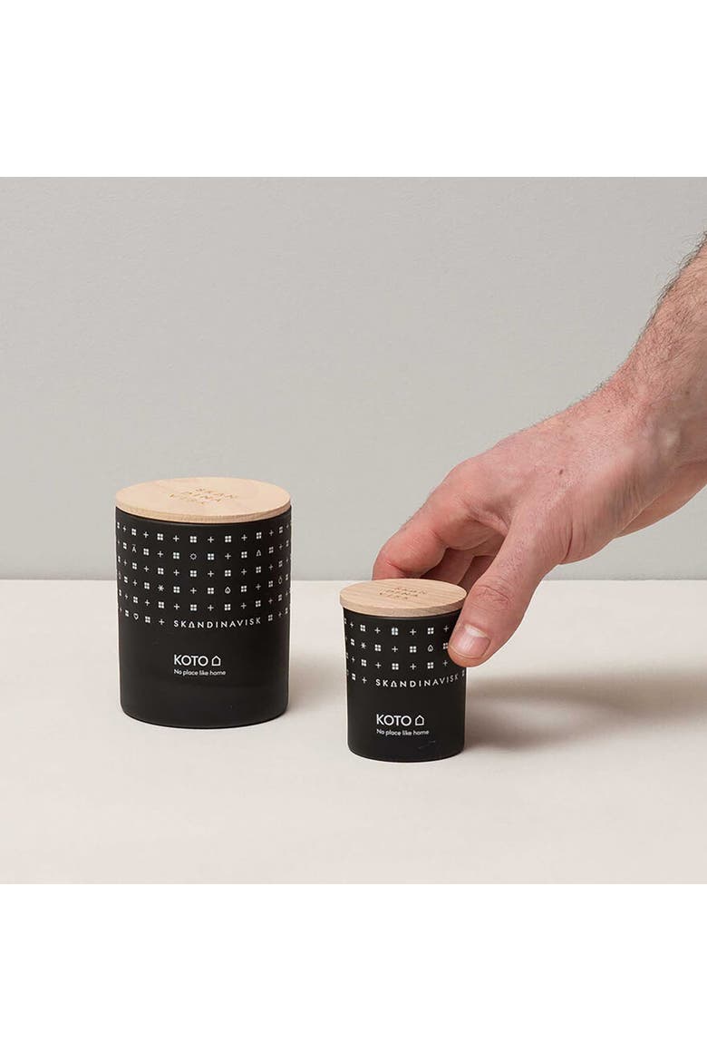 KOTO Scented Candle 65g, Alternate, color, Black