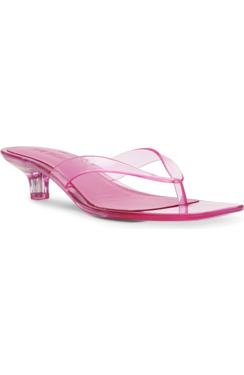 Steve Madden Tracie Kitten Heel Flip Flop, Main, color, Pink