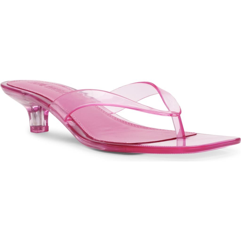 Steve Madden Women's Tracie Jelly Sandals In Pink