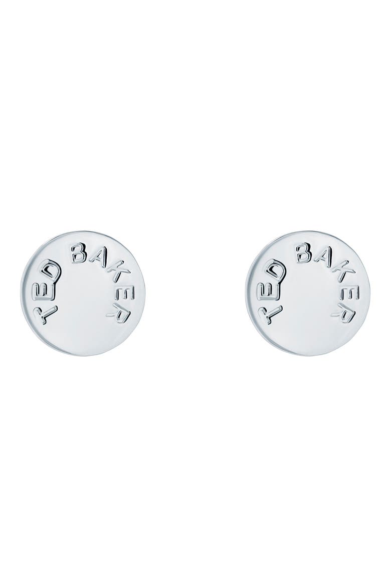 Seesay Sparkle Dot Stud Earrings, Main, color, SILVER TONE CLEAR CRYSTAL