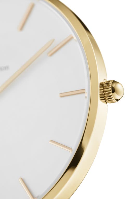 Daniel Wellington Grand Petite Evergold Mesh Strap Watch, 36mm In Gold