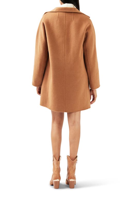 Belle & Bloom Come On Over Wool Blend Coat In Brown