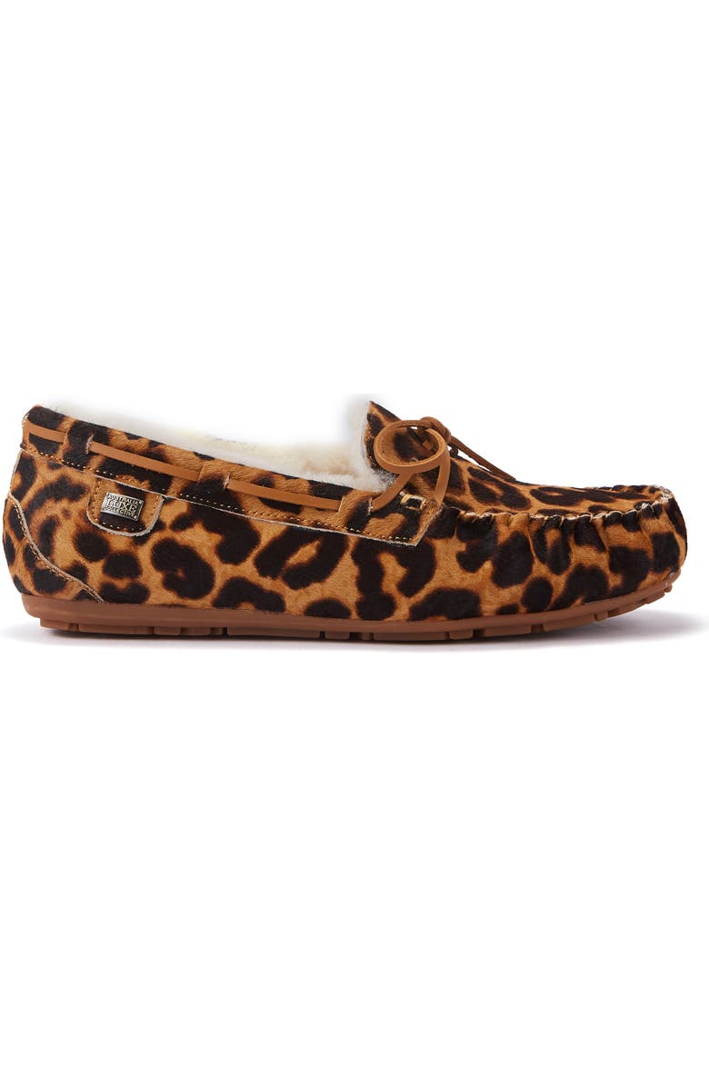 Australia Luxe Collective Prost Genuine Shearling Slipper, Alternate, color, Leopard