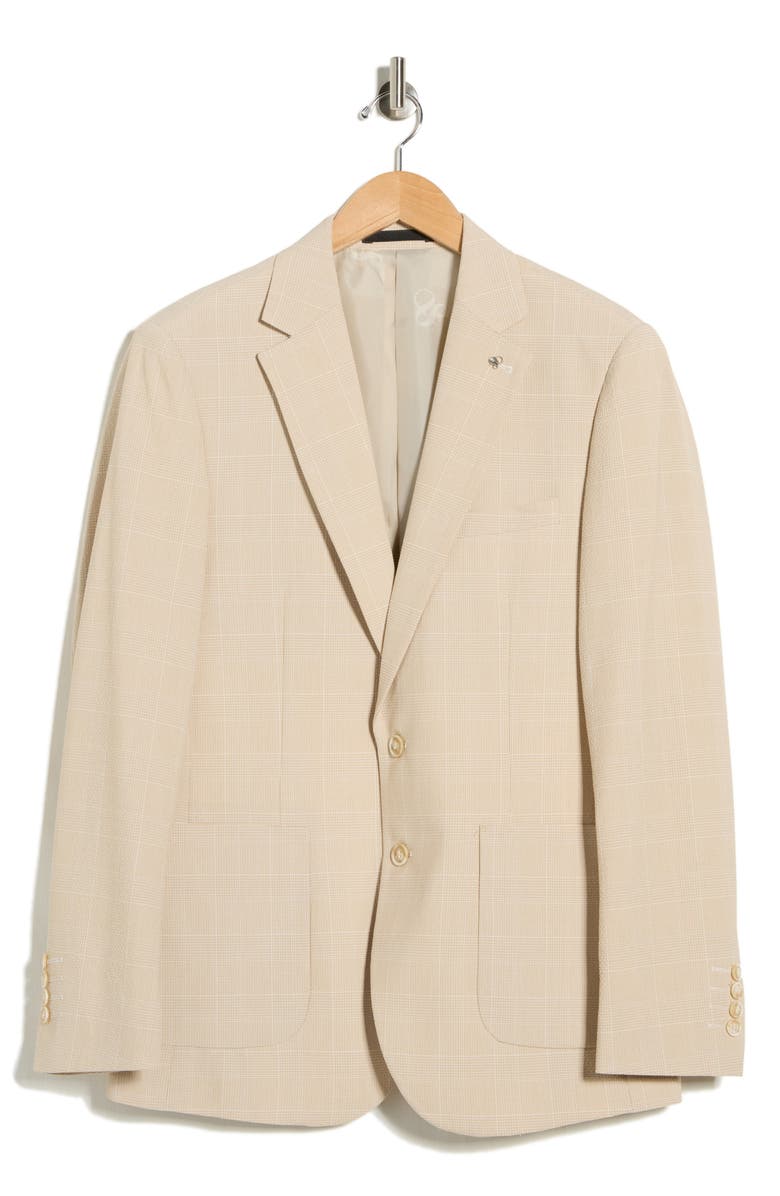 Scotch & Soda Seersucker Sport Coat, Alternate, color, Tan