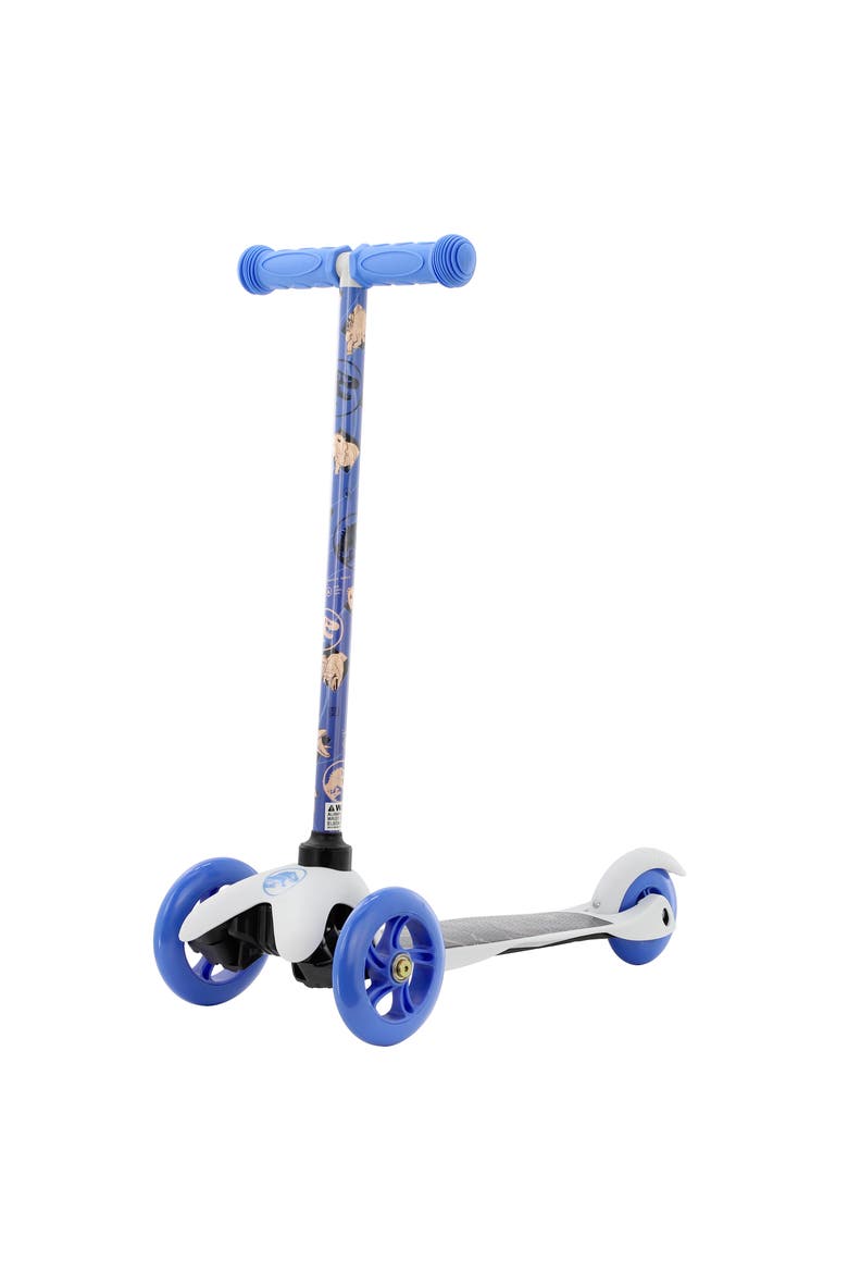 Jurassic World 3 Wheel Tilt and Turn Scooter, Main, color, Blue