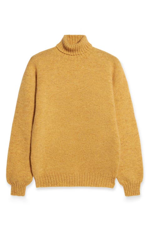 Shetland Turtleneck Sweater