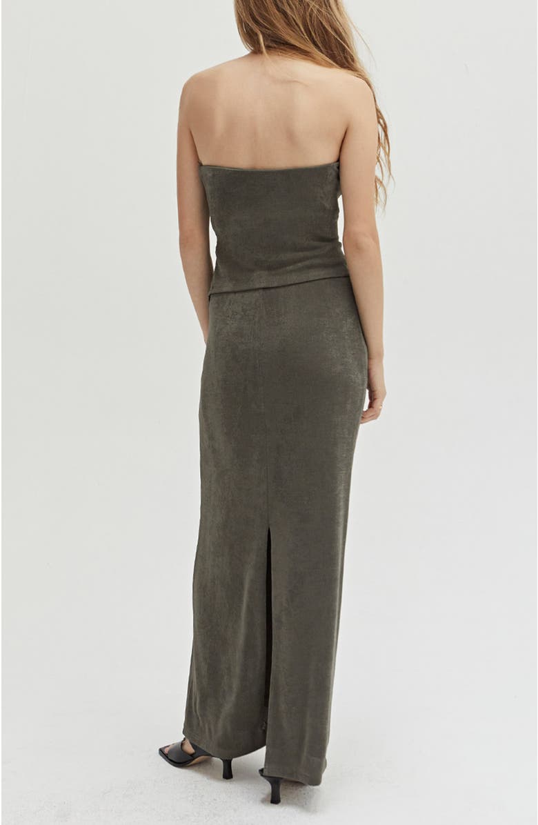 CRESCENT Tube Top and Maxi Skirt Two Piece Set, Alternate, color, 