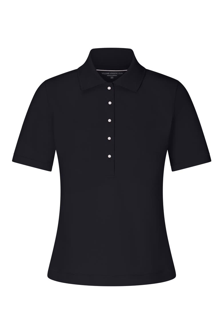 Suki Polo, Alternate, color, BLACK