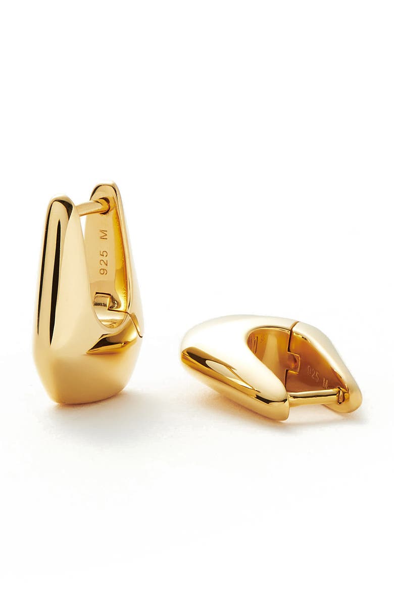 Missoma Lucy Williams Arco Small Hoop Earrings, Alternate, color,