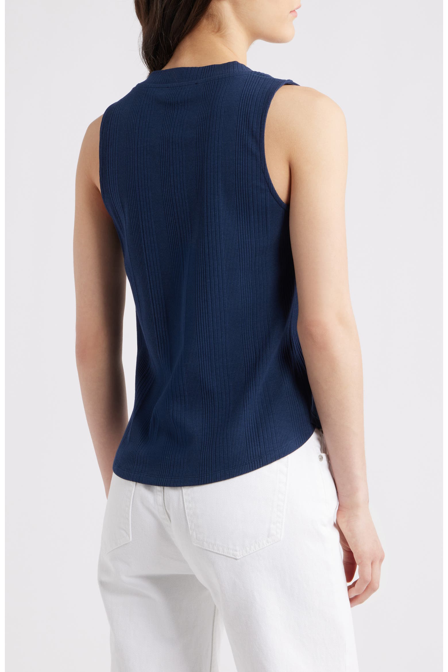 Color Code 9339 Wit & Wisdom V-Neck Rib Tank (Women) | Nordstrom