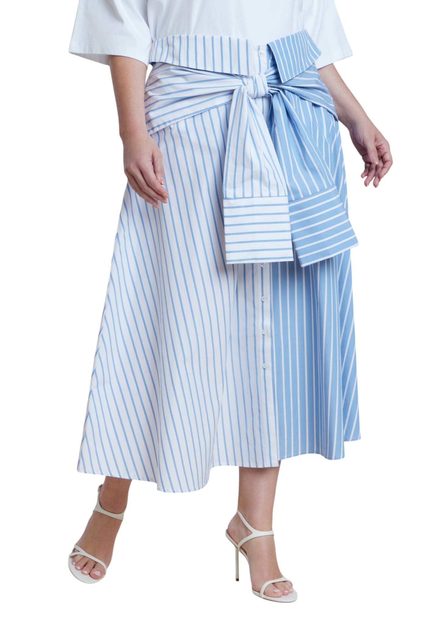 BLUE WHITE STRIPE