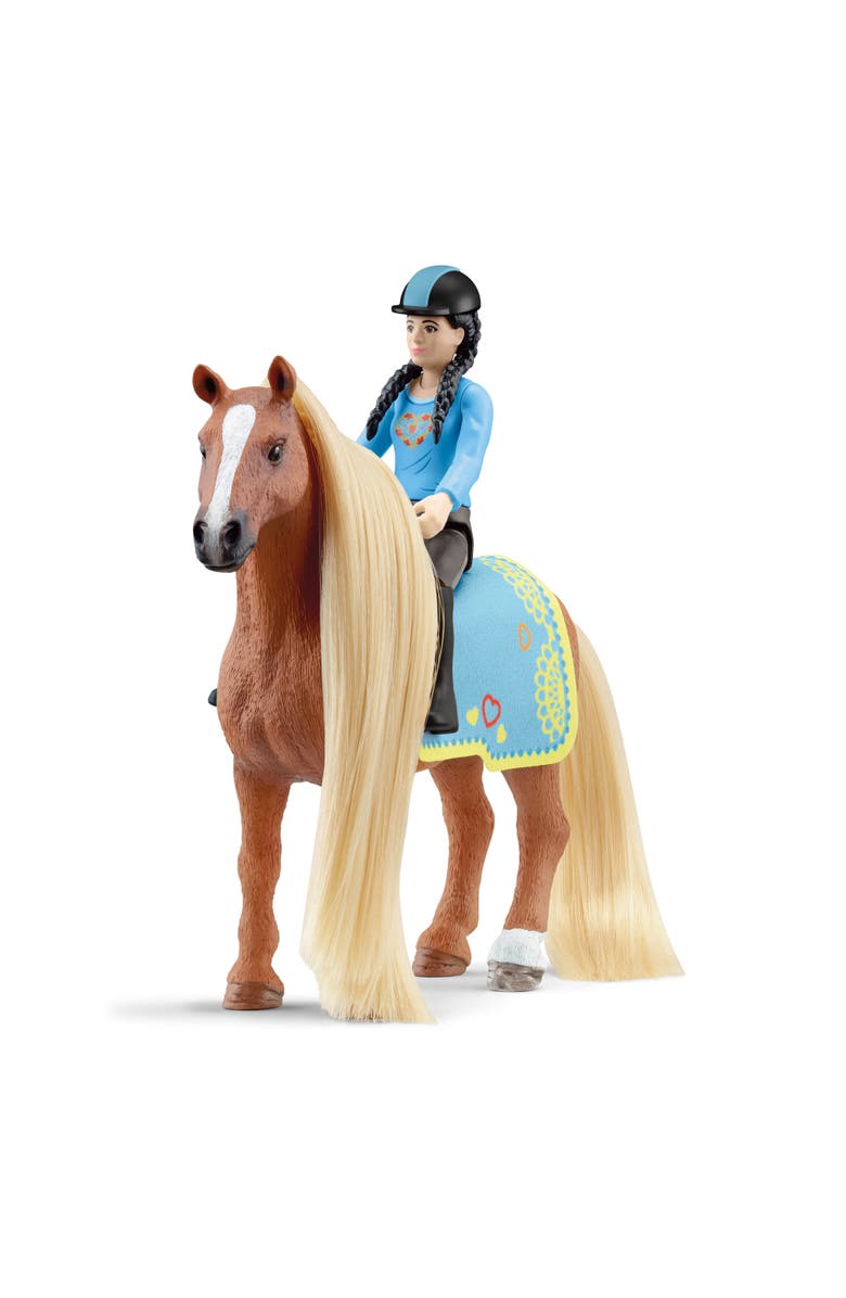 Schleich Sofia's Beauties Starter Set Kim & Caramelo, 8pc Playset, Alternate, color, Multicolored
