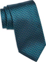 Canali Geometric Silk Tie