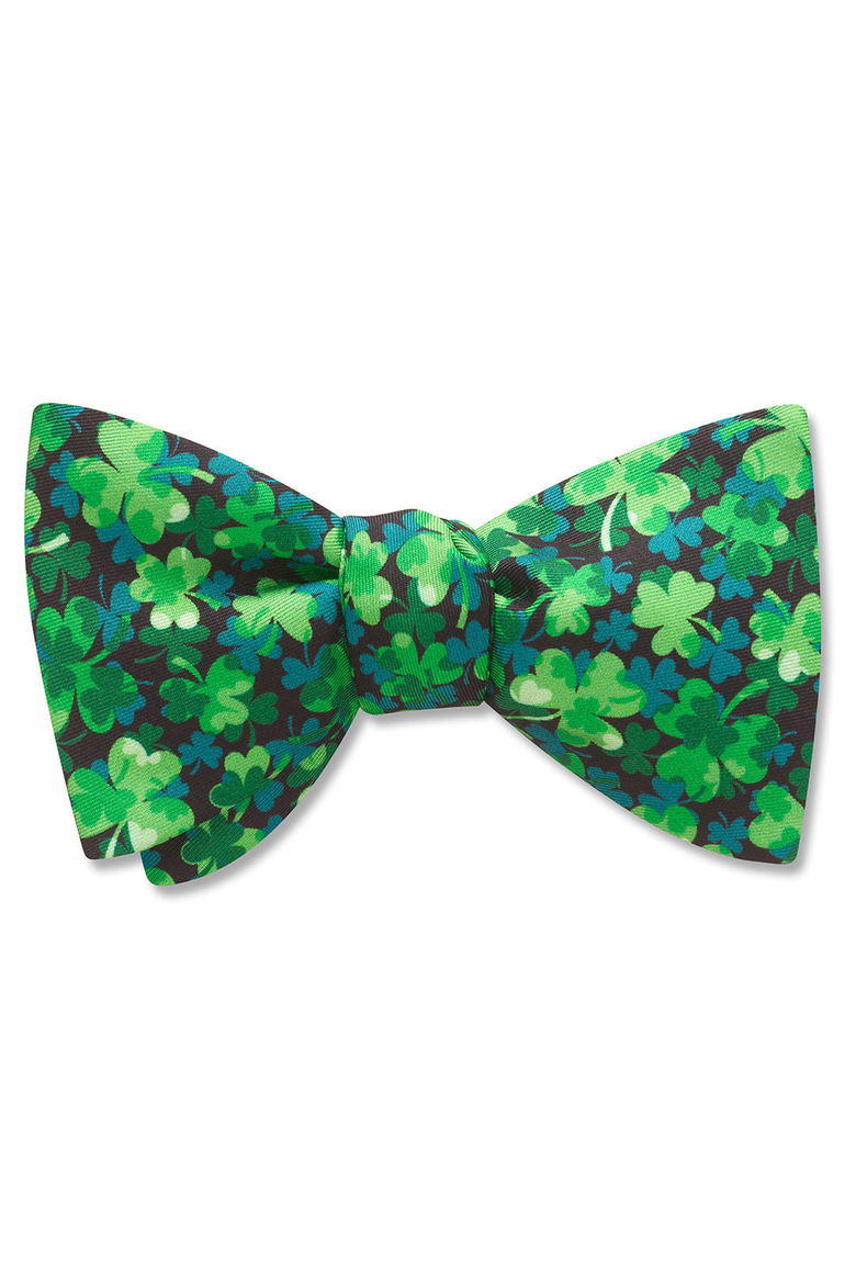Trefoil Bow Tie, Main, color, Standard Pre-Tied