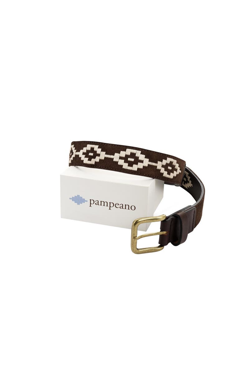 pampeano Confianza Suede Belt, Main, color, 