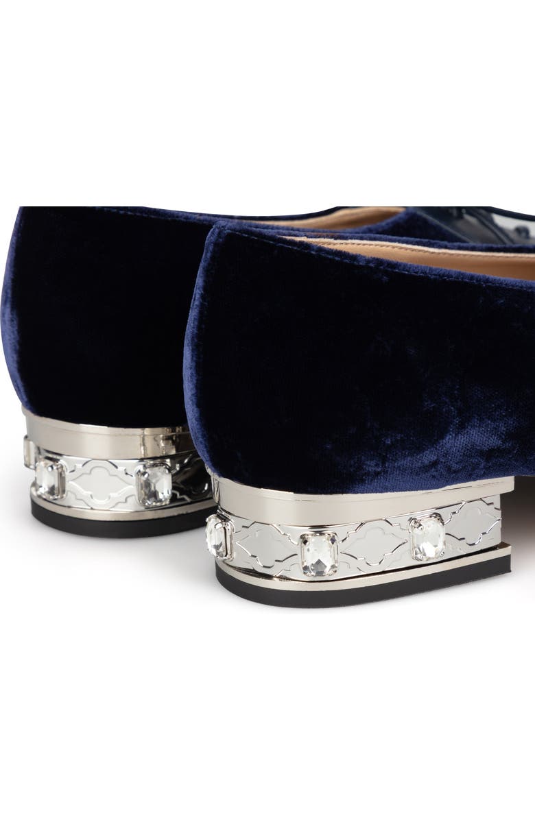 AIMEE ANN LOU Mayumi Lace-up in Velvet, Alternate, color,