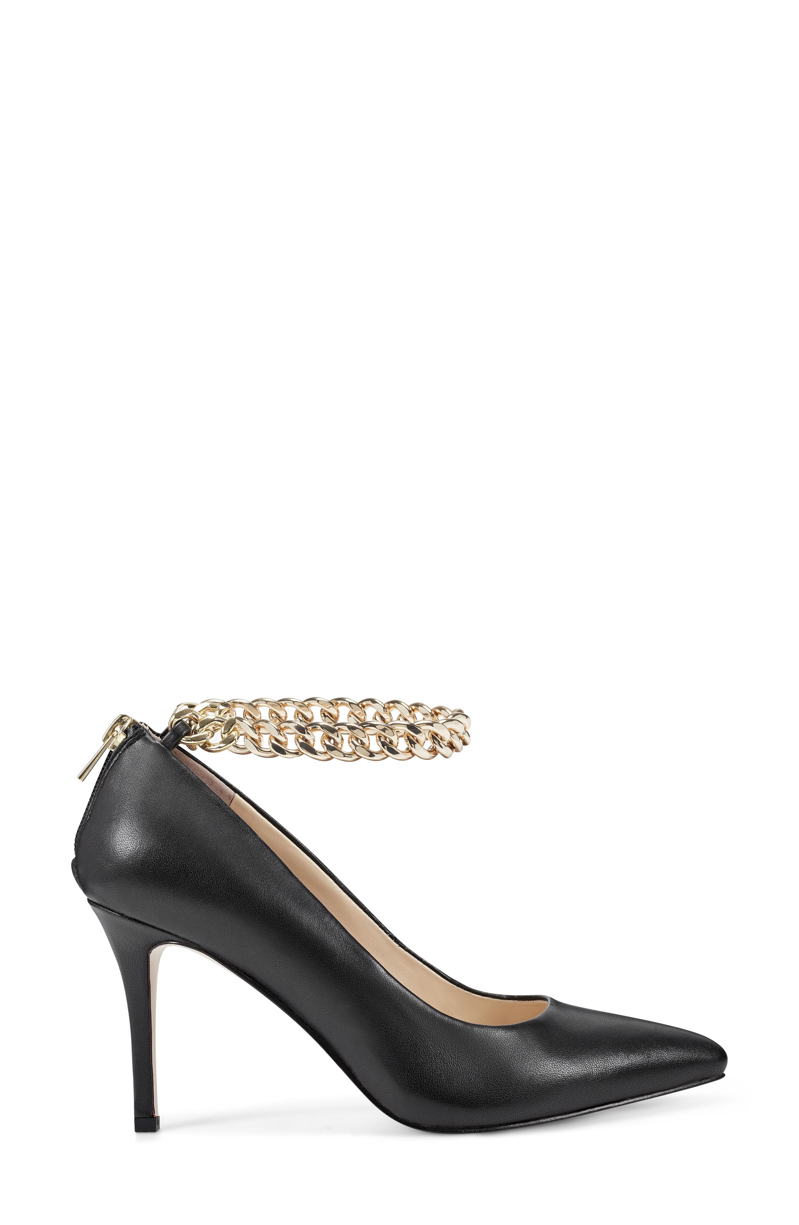 Jessica Simpson Abrellia Curb Chain Ankle Strap Pump, Alternate, color, 