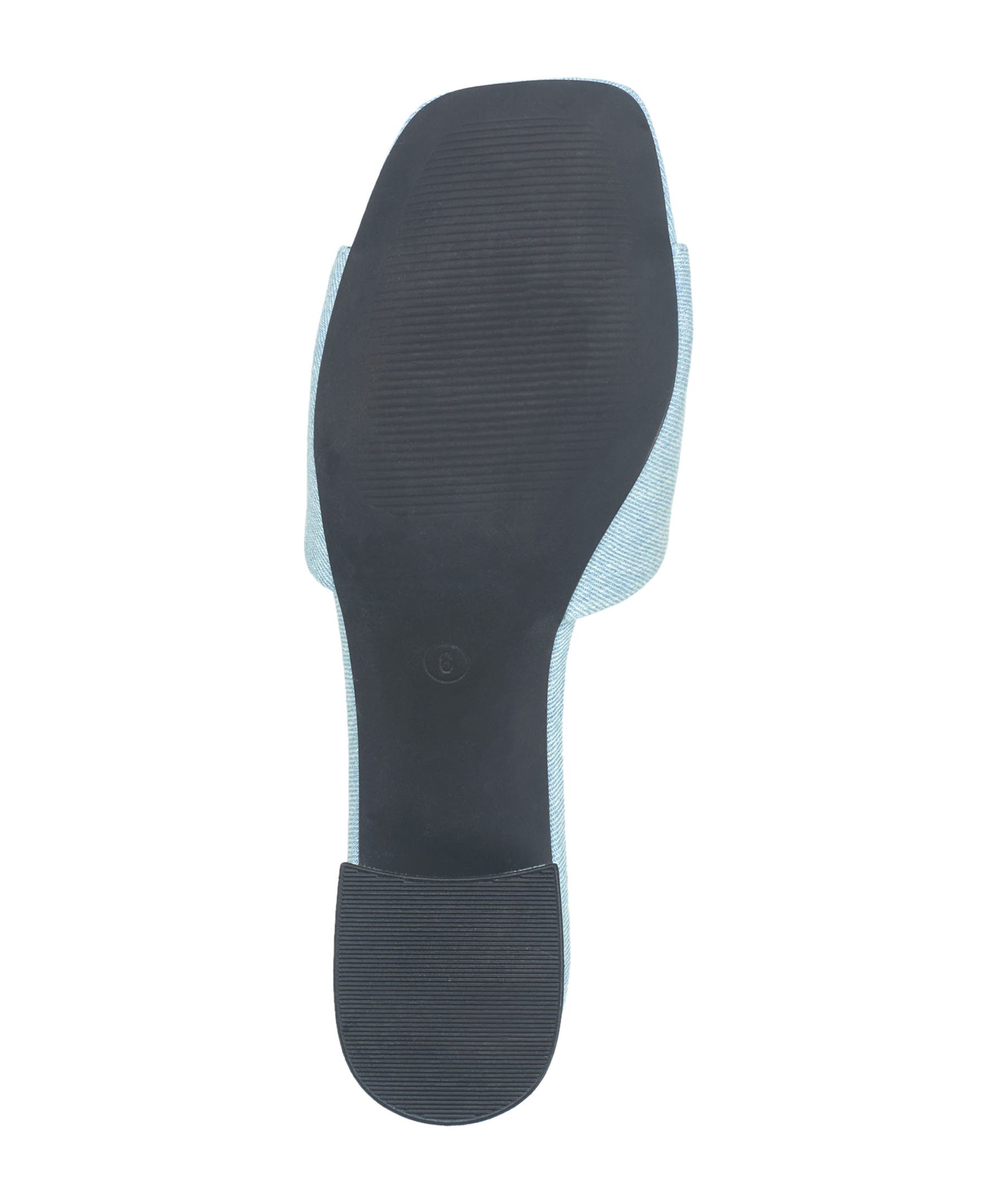 Bobby Single Strap Logo Block Heel, Alternate, color, Blue