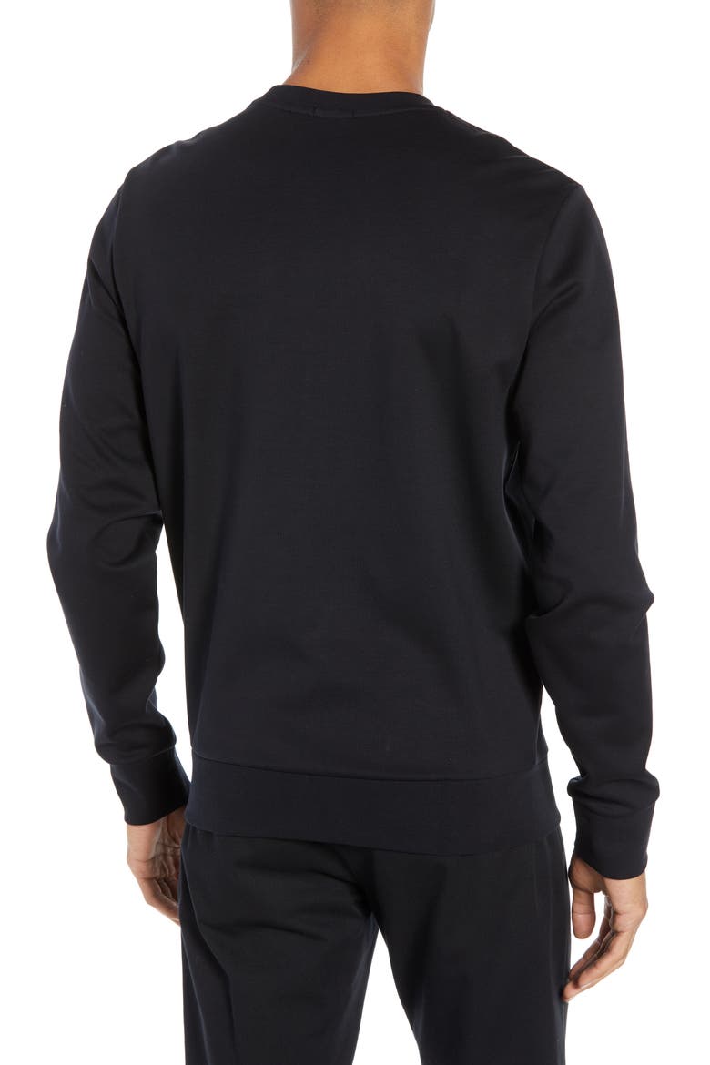 x Jeremyville Stadler JV Crewneck Sweatshirt (Nordstrom Exclusive), Alternate, color, BLACK