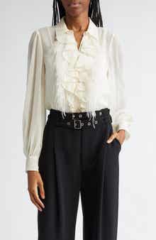 Rhonda Ruffle Shirt