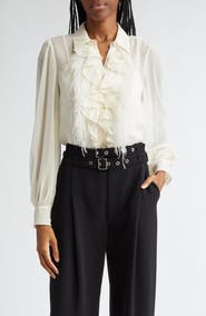Cinq à Sept Rhonda Ruffle Shirt