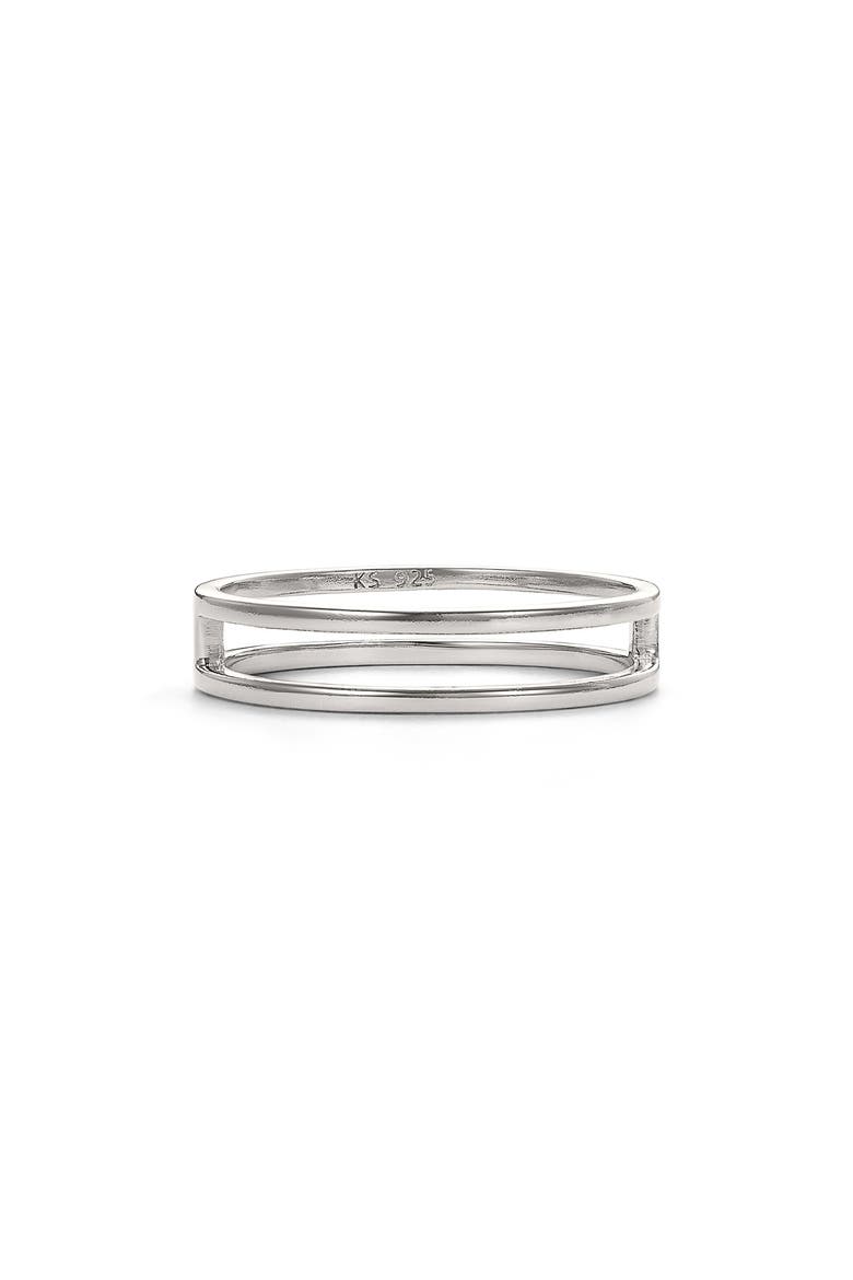 Bennet Band Ring, Alternate, color, STERLING SILVER