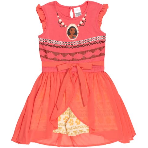 Moana Cosplay Skirt Overlay Romper