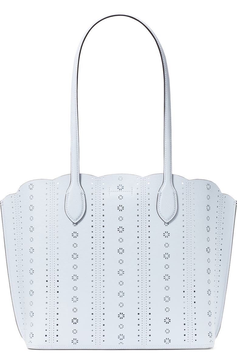 Kate Spade New York large suite pointelle leather tote, Alternate, color,