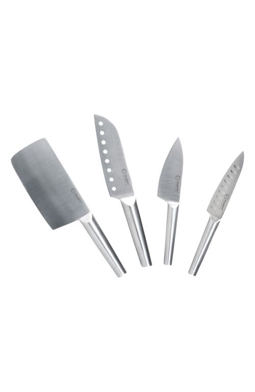 Berghoff Santoku Set Of 5 Knife & Sharpener Set In Multicolor