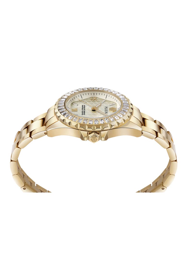 Plein Heaven Bracelet Watch, Alternate, color, GOLD