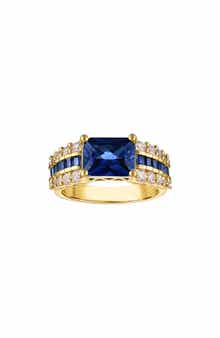 Lab Created Sapphire Ring