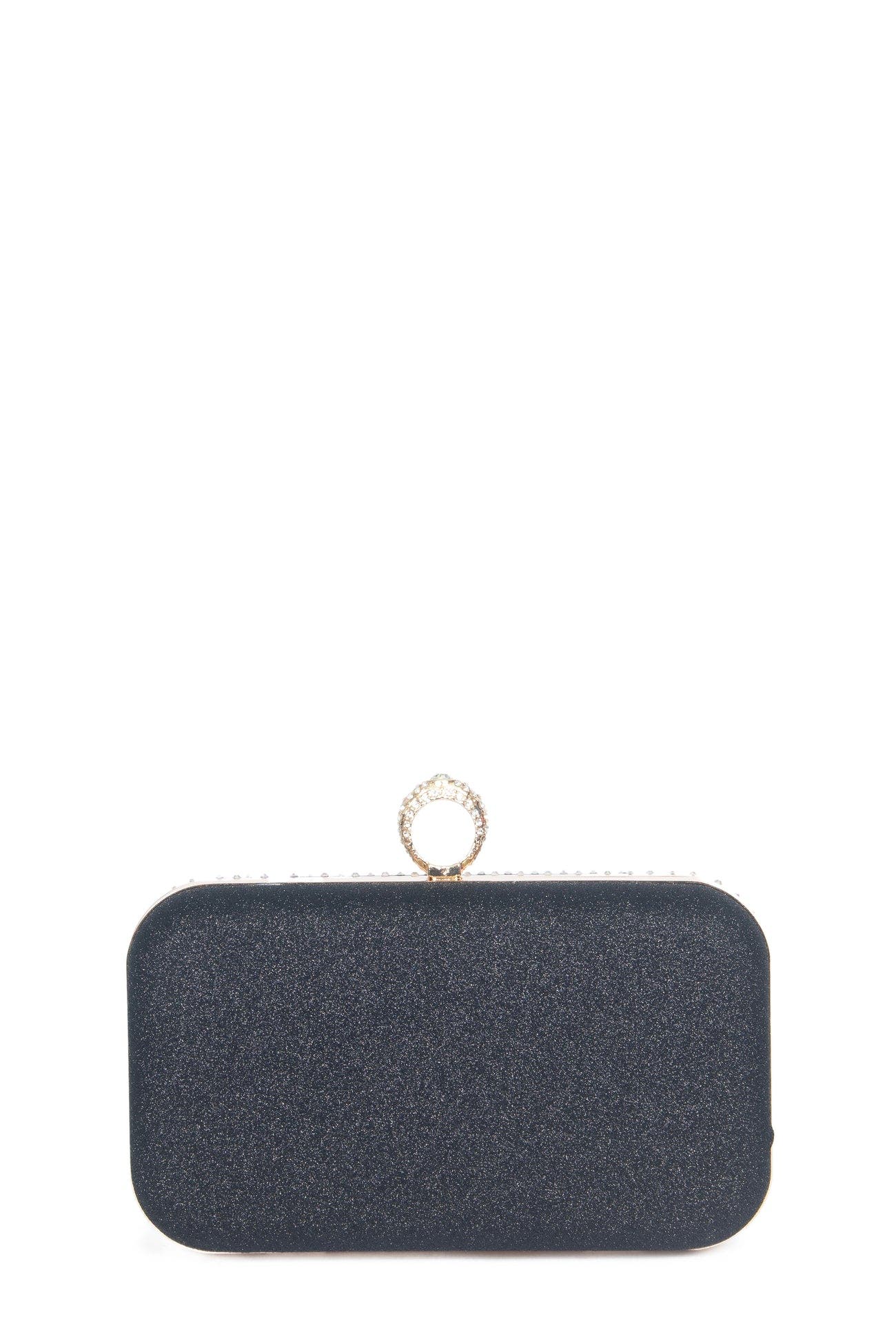 Lauren Lorraine Terri Clutch, Alternate, color, Black
