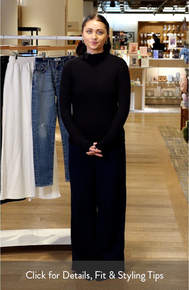 Melody Funnel Neck Top, sales video thumbnail