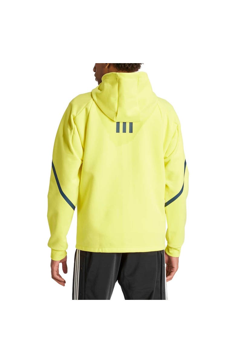 adidas Men's adidas Yellow Nashville SC 2024 Anthem Travel Raglan Sleeve Full-Zip Jacket, Alternate, color, Yellow