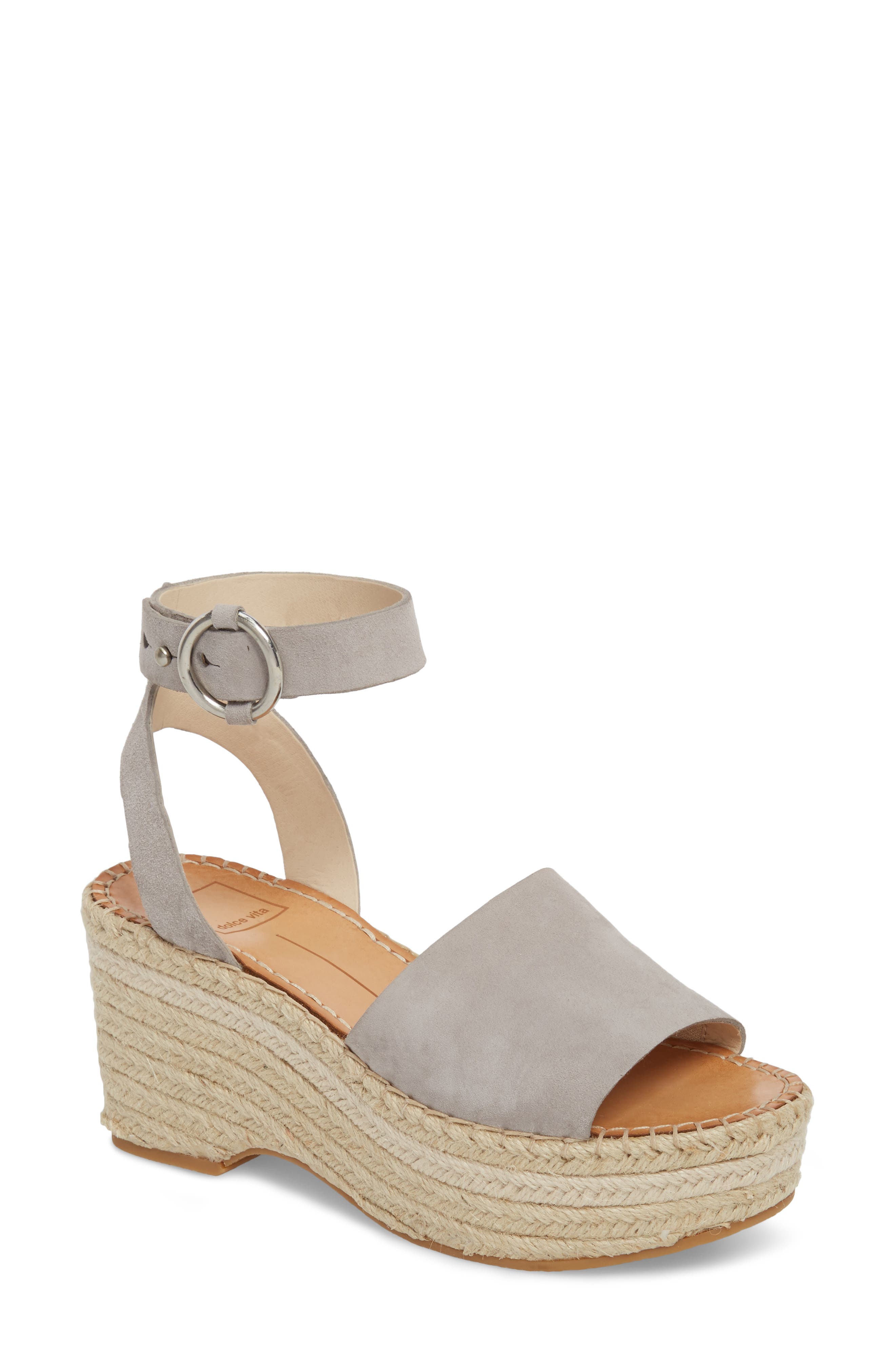 Dolce Vita Lesly Espadrille Platform Sandal, Main, color, 