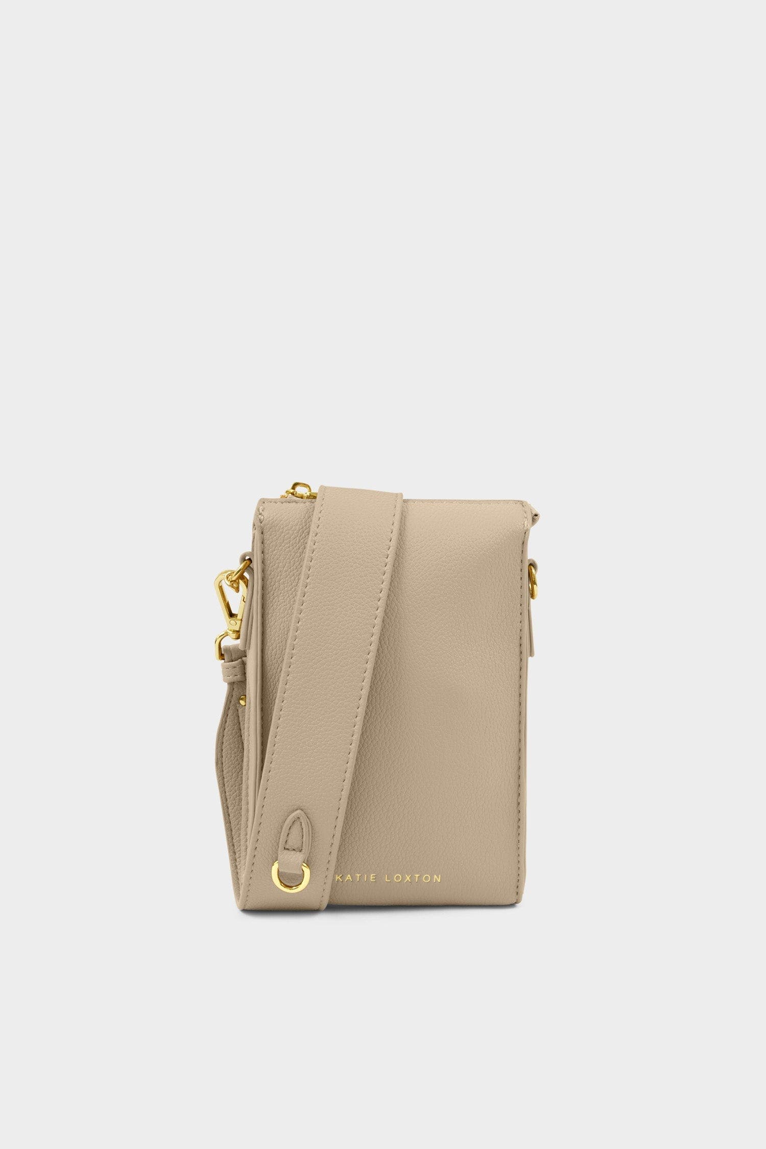 Katie Loxton Avery Slim Crossbody Bag in Light Taupe, Alternate, color, Light Taupe