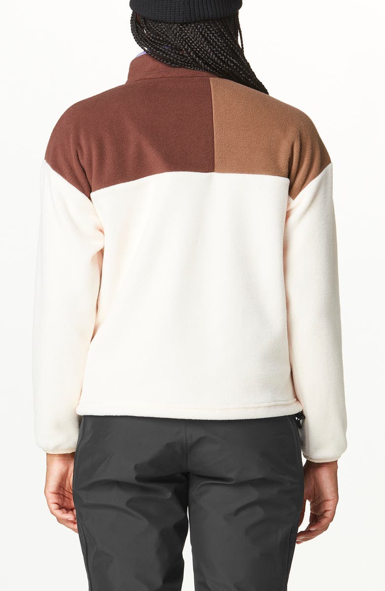 Picture Organic Clothing Arcca Crop Fleece Pullover, Alternate, color, 
