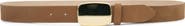 L'AGENCE Hennie Sleek Leather Belt